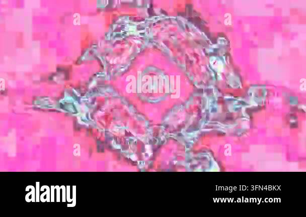 Abstract pattern featuring vibrant colors and intricate designs Stock ...