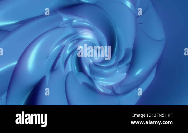 Abstract futuristic background made of blue glowing energy waves and hi ...