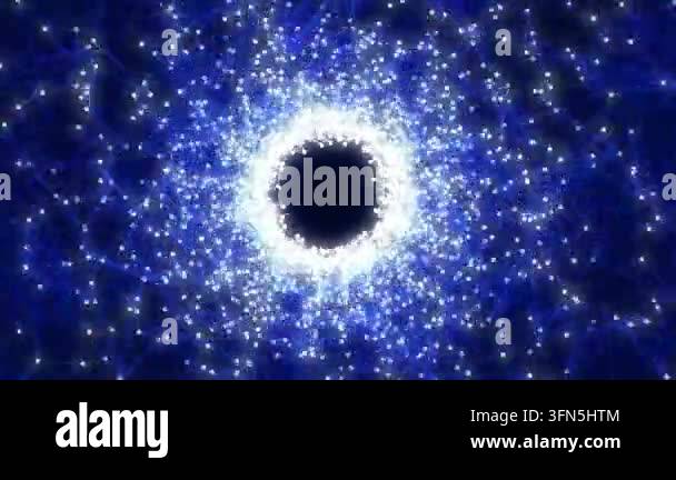 A surreal abstract background with soft glowing purple particles ...