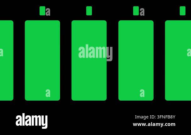 Vertical Green Screen Bars Motion Background Animation Loop Stock Video ...