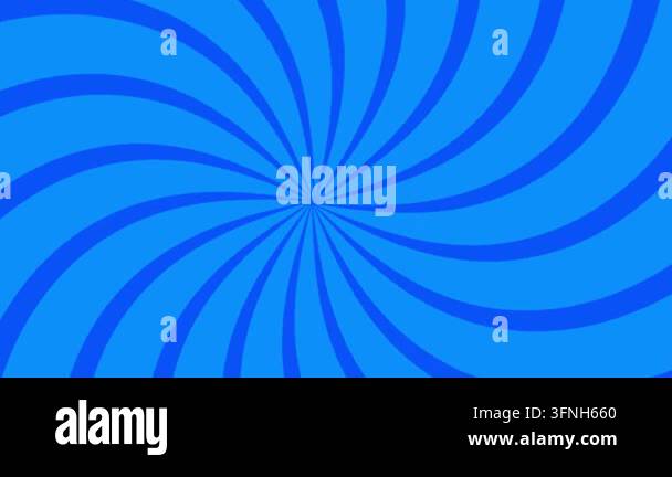 Vivid blue spiral abstract background with dynamic radial lines Stock ...