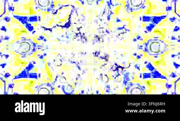 Tunnel video vj loop screensaver creates a seamless and vibrant green ...