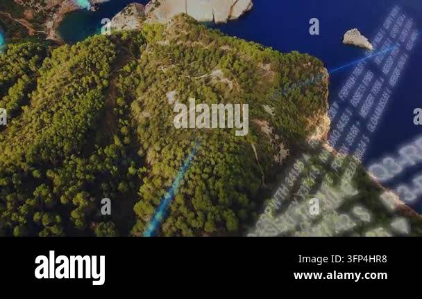 Overlay Html Over Video Camera panning initiating data overlay scrolling and brightening to ...