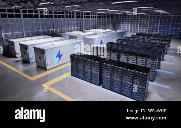 Desktop Comp System Unit Energy storage system or battery container unit for data center 4k ...