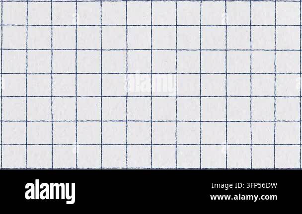 Blue hand drawn grid paper texture notebook graph lines squared ...
