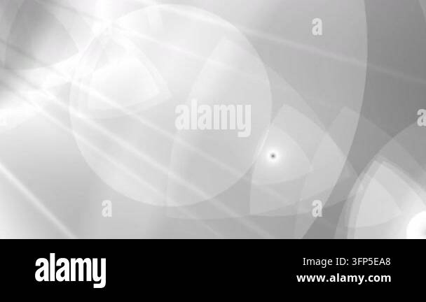 Geometric Numbers Design Soft geometric shapes drift across muted gray gradients background ...
