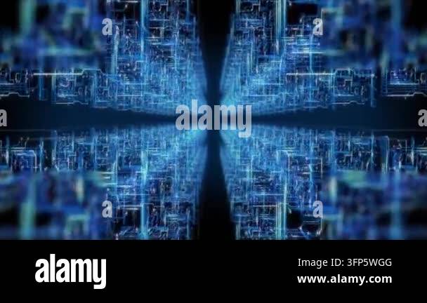 polygonal background. technology wallpaper with geometric design Stock ...