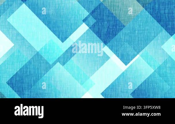 Cyan Pattern Geometry Geometric Blue Overlapping Squares Pattern 4K Stock Video Footage - Alamy