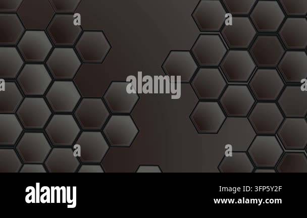 Gray Pattern Matte Metallic Hexagonal Geometric Pattern 4K Stock Video Footage - Alamy