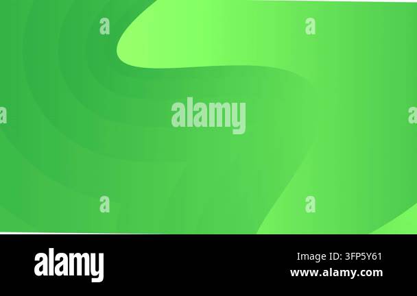 Simple Wave Motion Smooth green abstract gradient waves 4K Stock Video Footage - Alamy