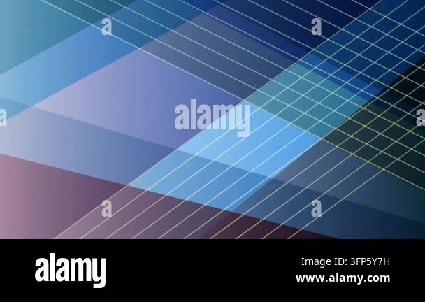 Cyan Pattern Geometry Abstract Geometric Blue Grid Pattern 4K Stock Video Footage - Alamy