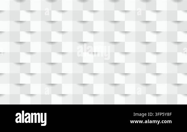Gray Pattern Matte Geometric 3D Cube Pattern 4K Stock Video Footage - Alamy