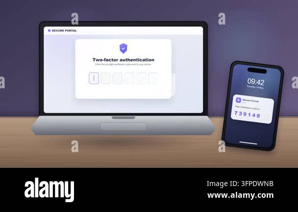 Securecode Imige Two-factor authentication and secure code verification login process ...