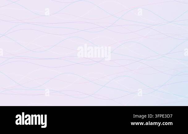 Subtle flowing wave line patterns in soft pastel colors on a smooth ...