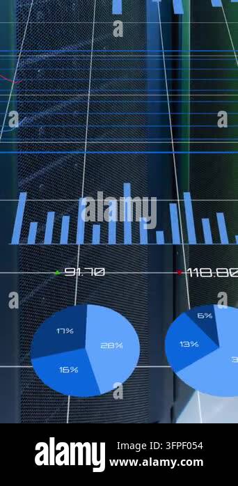 Animation of statistical data processing over grid network against ...