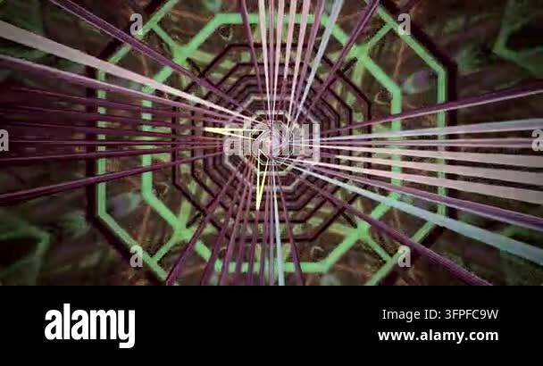 Abstack Sheef Abstract geometric patterns with vibrant colors and lines Stock Video ...