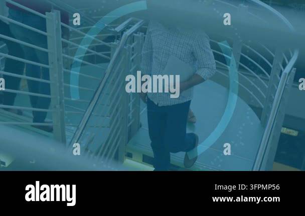 Hdb Railing Man stepping onto mall atrium causing blue HUD appearing over man ...