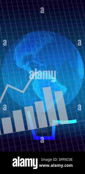 Binar Search Example AI brain with binary code animation and data charts in background ...