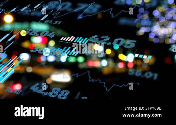 Overlay Html Over Video Night frames starting market data overlay shifting over bokeh, updating ...