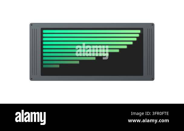 Industrial Solid State Battery Module with Glowing Mint Ionic Energy ...