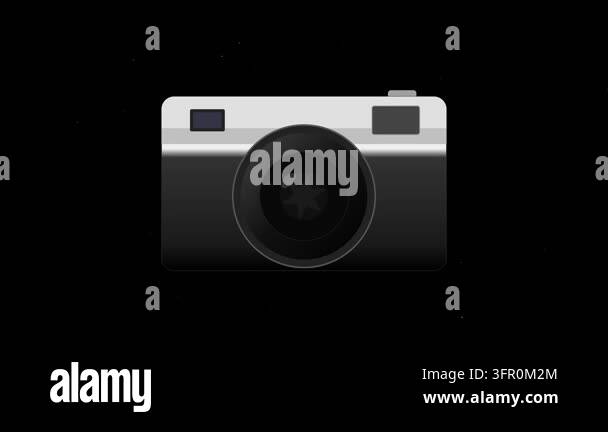 A high-fidelity 2D flat vector illustration of a silver and charcoal ...