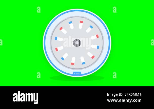 High Precision Laboratory Centrifuge Apparatus Featuring Rotating Rotor ...