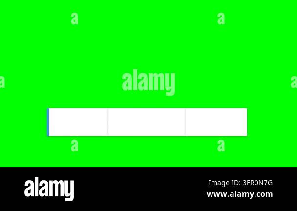2D Paper Unfold Lower Third Graphic Chroma Key Green Screen Reveal ...