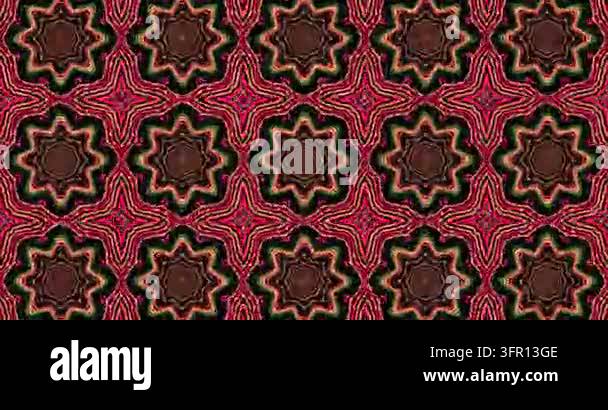 Colorful abstract pattern resembling intricate floral designs Stock ...