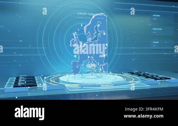 Booting holo Europe map and ring emitter after boot signal on console ...