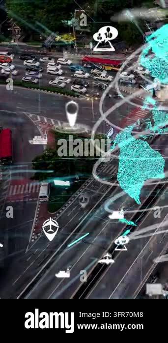 Smart transport technology alteration concept for future road traffic ...