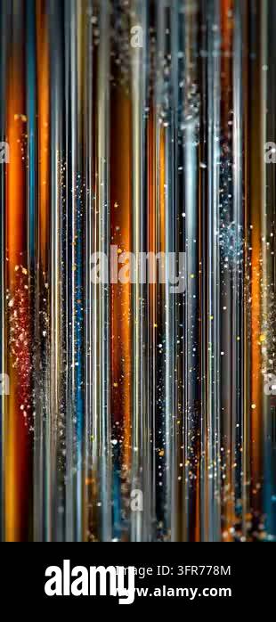 Colorful vertical lines creating abstract pattern Stock Video Footage ...