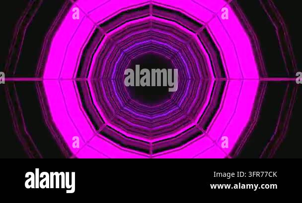 Abstract geometric pattern featuring vibrant purple and black colors ...