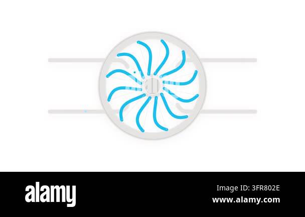 Industrial Seawater Reverse Osmosis Energy Recovery Turbine Motion ...