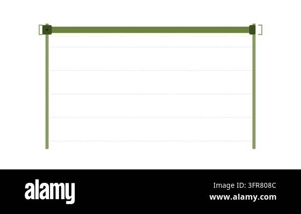 Ivory Frame Screen Automated Greenhouse Shading Screen Motorized Roller Agrotech System ...