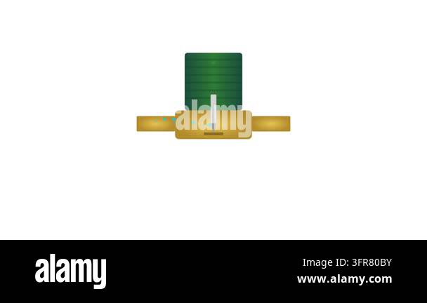Automated Electronic Expansion Valve VRF Refrigerant Control Vector ...