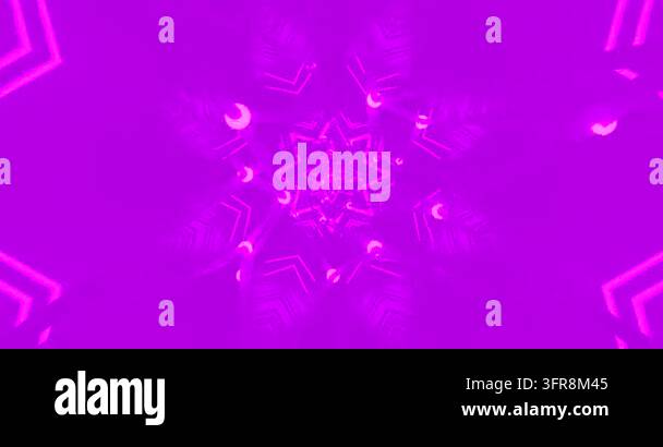 Abstract pattern featuring vibrant purple colors and shapes Stock Video ...