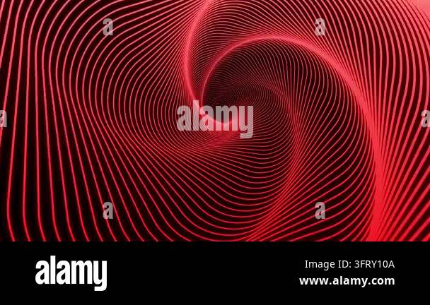 Abstract Infinite Neon Tunnel Animation Background Stock Video Footage ...