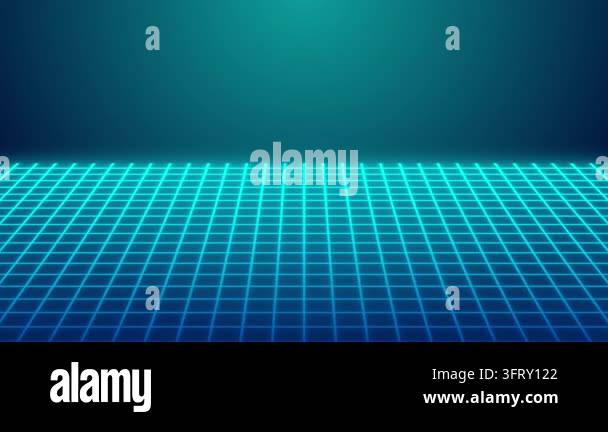 Abstract blue light with lines technology background Stock Video ...