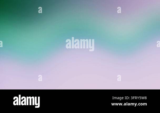 Soft Gradient Wave Abstract Pastel Green Purple Background Animation ...