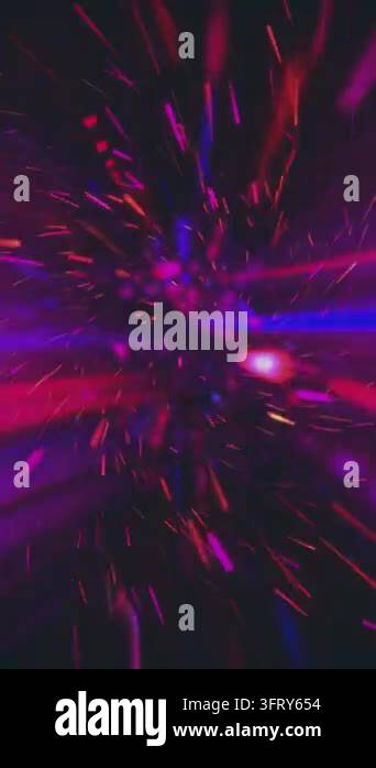 Super funky neon disco lights background with glowing light beams ...