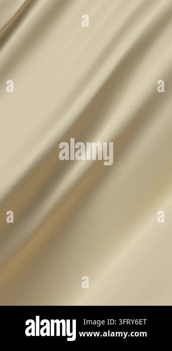 Texture For Background Abstract beige pastel silk fabric 3d animation background smooth wave ...