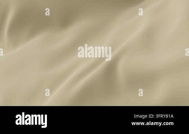 Surface Texture Graphics Soft cream beige pastel silk fabric forms smooth satin cloth wave in 3d ...