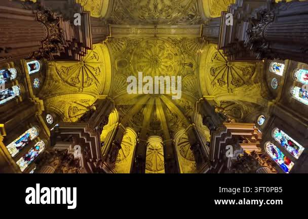 In Renaissance Vault and high altar (Altar Mayor) in the Renaissance-Baroque interior ...