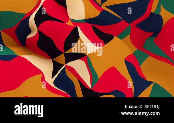 Ethnic Ornament Colorful Background 4K Loop Stock Video Footage - Alamy