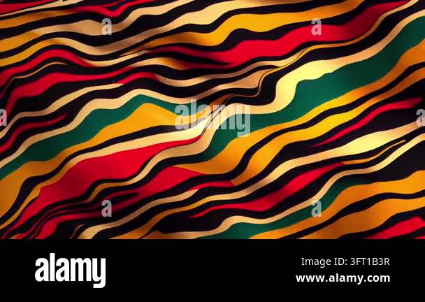 African Ornament Colorful Background Loop Stock Video Footage - Alamy