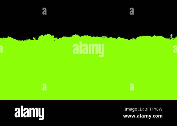 Texture For Background Black Paint Brush Texture Horizontal Wipe Transition Overlays On Green ...
