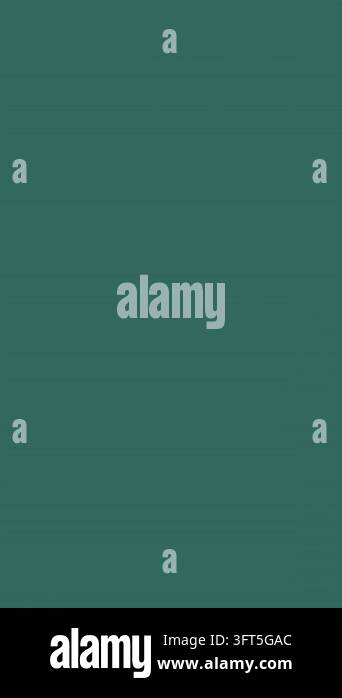 Animation of back 2 school text over school items icons on green ...