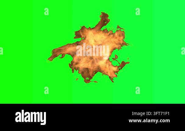 High quality realistic fire flame element featuring intense burning ...