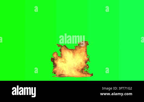 High quality realistic fire flame element featuring intense burning ...