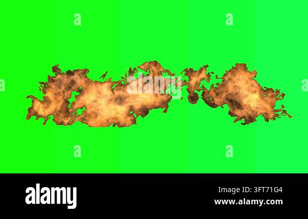 High quality realistic fire flame element featuring intense burning ...